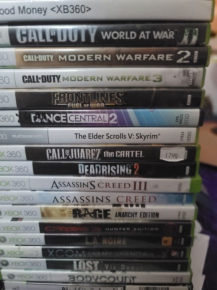 Ps2,Ps3, Xbox, Xbox360 Games