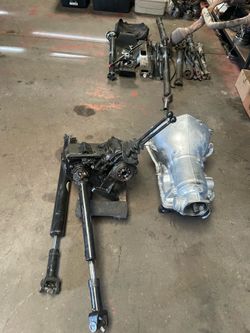 205 transfer case and 350 trany