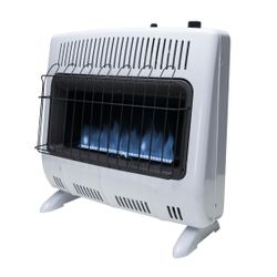 Mr. Heater 30000 BTU Vent Free Blue Flame Natural Gas Heater F299731  Open box item is new!  The Mr. Heater 30000 BTU Vent Free Blue Flame Natural Gas