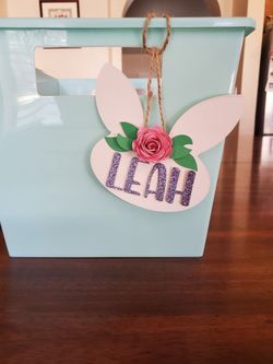 Wooden Easter Egg Tags 
