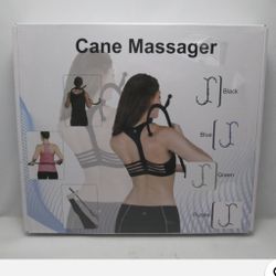 Manual Cane Back & Neck Massager, Tool Pain Relief new 