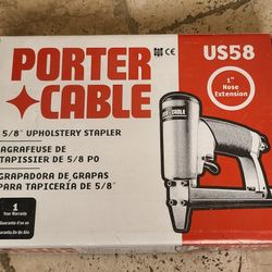 Porter Cable Upholstery Stapler - US58
