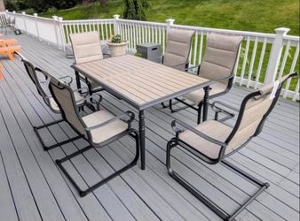 BRAND NEW PATIO DINING SET 7 PCS