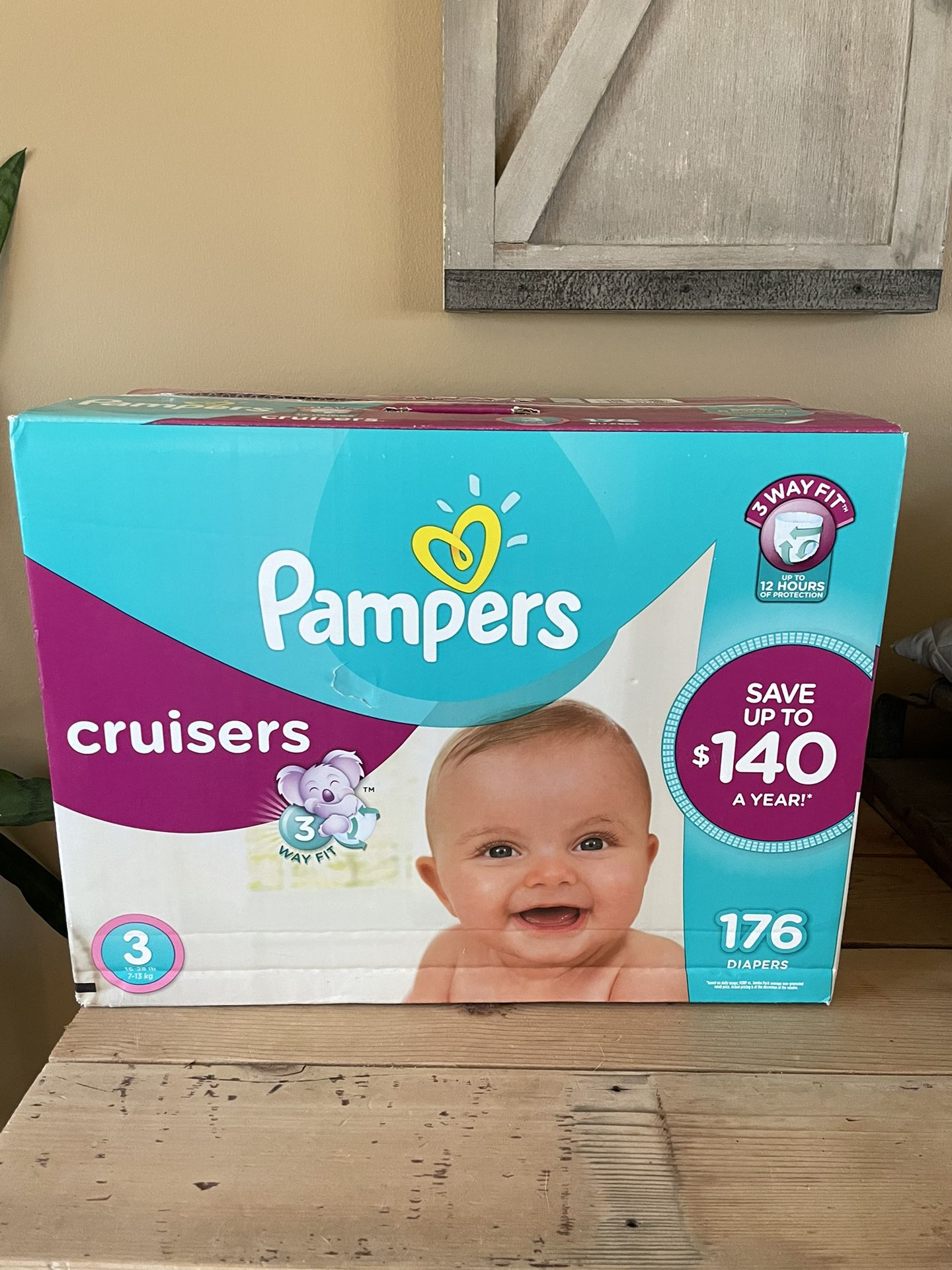 Pampers Cruisers Diapers Size 3