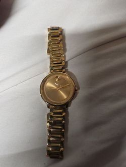Movado Gold-Tone Stainless Steel Watch
