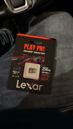 Play pro micro express card 256gb