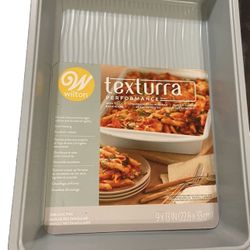 BAKEWARE Non-Stick Blue Oblong Pan NEW 