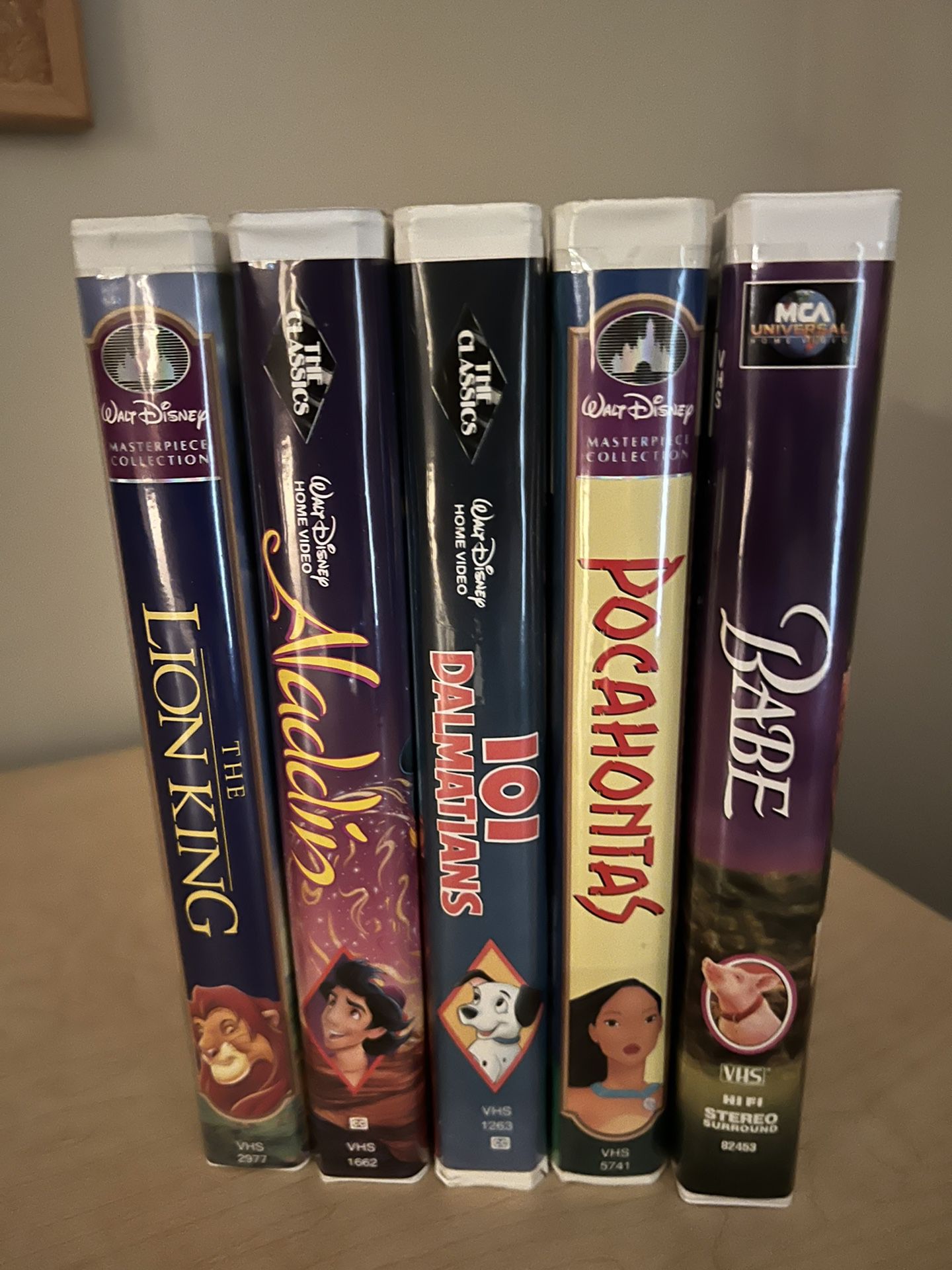 Disney Favorites Collection - VHS Format -Walt Disney Studios 