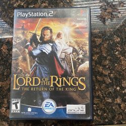 Lord Of The Rings Return Of The King Ps2 