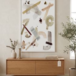 Modern Abstract Framed Wall Art