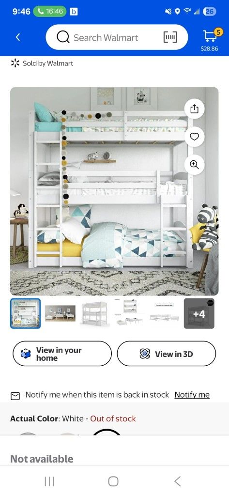 bunk bed