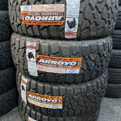 Vendo 295/60/R20 Nuevas Arroyo RT POR $760