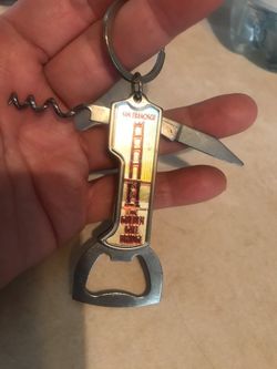 San Francisco Keychain