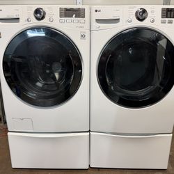 VERY NICE LG  WASHER AND  ELECTRIC DRYER SET EXCELLENT CONDITIONS 