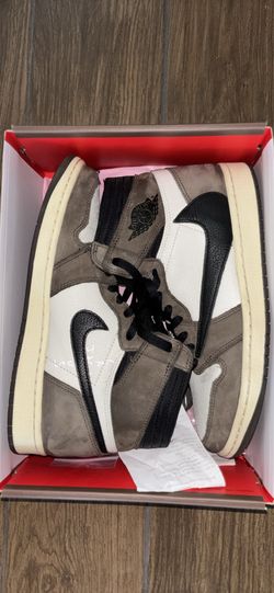 Jordan 1 Retro High OG SP - ‘Travis Scott Mocha’ Size 9 Lightly Worn