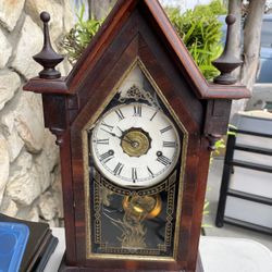 Antique Cathedral-Style Clock