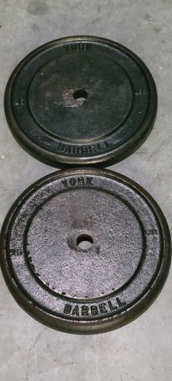 Vintage York Standard Plates-25lbs 
Cash or Zelle
