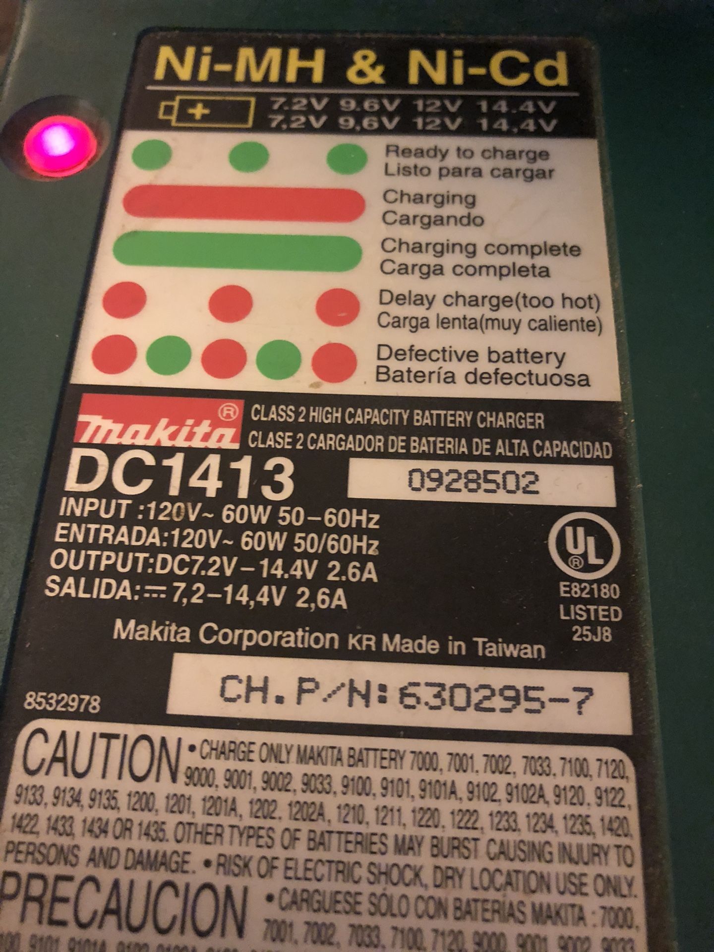 Makita 14.4 Drill, Battery, & Charger