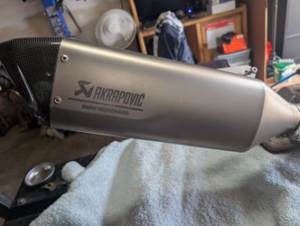BMW Motorrad OEM full exhaust 2018-2026 S1000R/RR