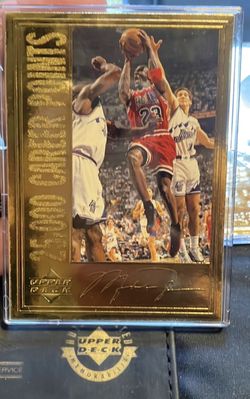 1996-97 Upper Deck 23 Nights Michael Jordan Experience 22KT Gold
