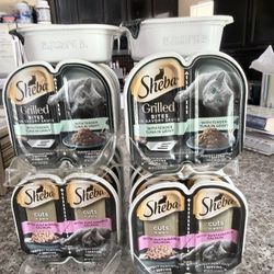 Sheba Cuts In Gravy - 48 Each (24 Tuna, 24 Salmon)