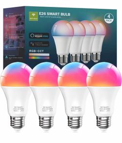 Smart Bulb 4pc Pack RGB+CCT