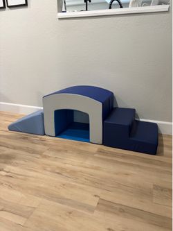 SoftScape Baby Toddler Soft Foam Indoor Play Set Tunnel Climber Slide (3)