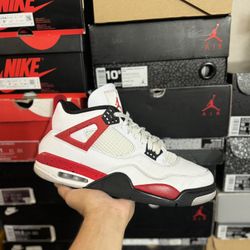 Jordan Red Cement 4s size 12 USED But Clean