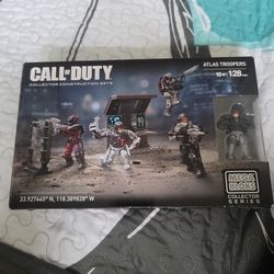 Call Of Duty mega Bloks collectors series atlas trooper new