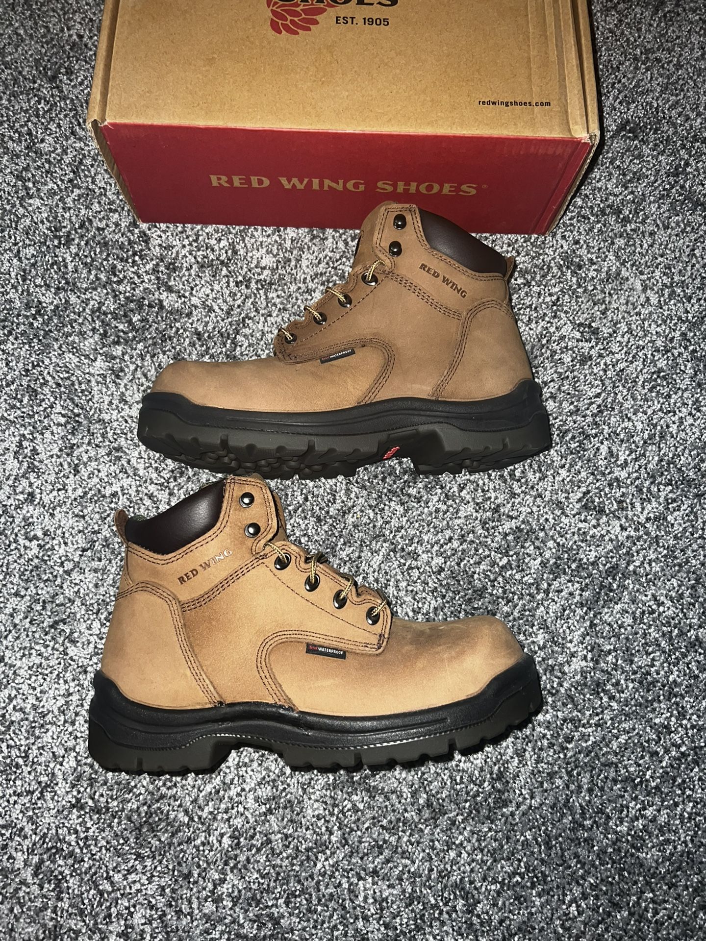 Red Wing Men's 6" King Safety Toe Waterproof Work Boot