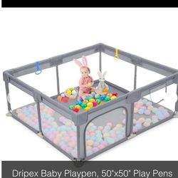 Duplex Baby Play Pen 50-50 Inch $50 New Never Used