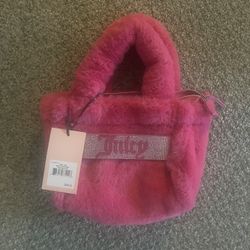 Juicy Couture Mini Fur Tote 