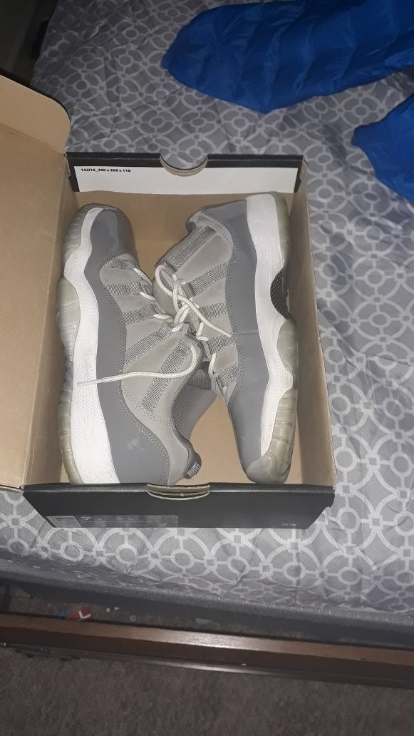 Air Jordan 11 Cool Grey Low, Size:7