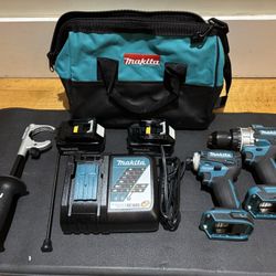 MAKITA 18V LXT Lithium-Ion Brushless Cordless Combo 5.0 Ah