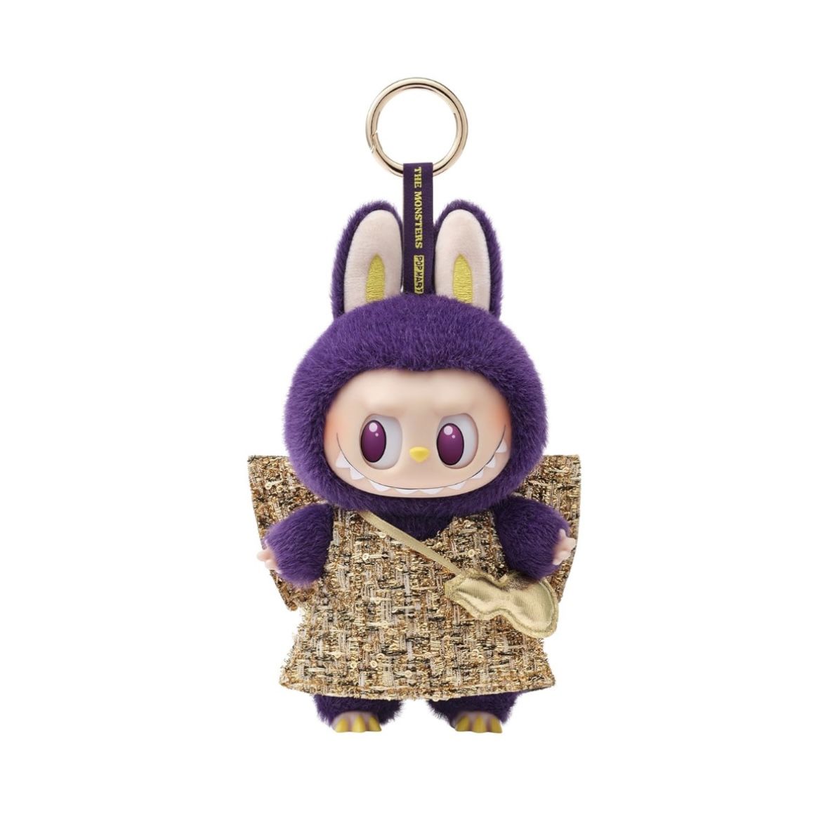 Pop Mart LABUBU x PRONOUNCE WINGS OF FORTUNE Vinyl Plush AUTHENTIC Purple