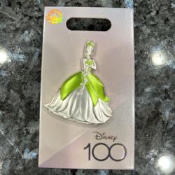 2023 Disney Parks Celebrating 100 Years Princess Tiana Disneyland Resort Pin.  Brand New 