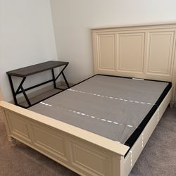 Queen Bed Frame And Box Spring 