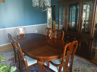 Thomasville cherry dining set