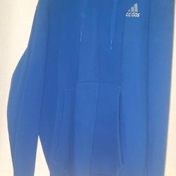 Adidas Blue Hoodie