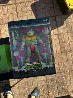 Super7 Teenage Mutant Ninja Turtles TMNT Glow in the Dark figures