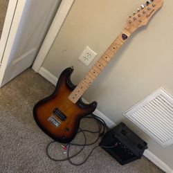 Electric Guitar And Amp 