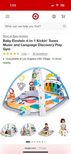 Baby Einstein, Kicking Tunes Play Gym,