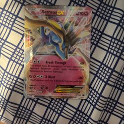Xerneas ex Pokémon card