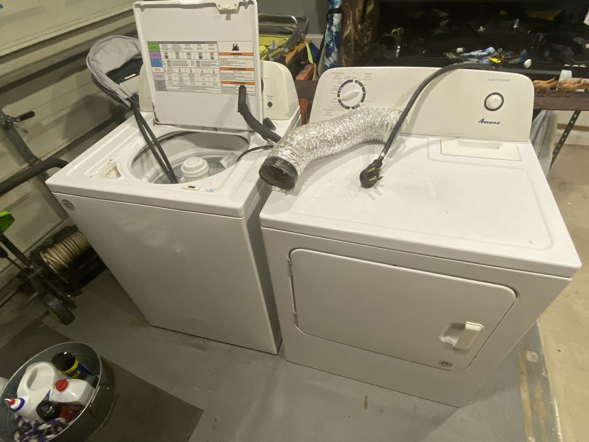 Amana Washer And dryer Set for Sale in Vero Beach, FL - OfferUp