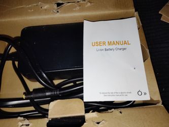 New ebike charger and battery