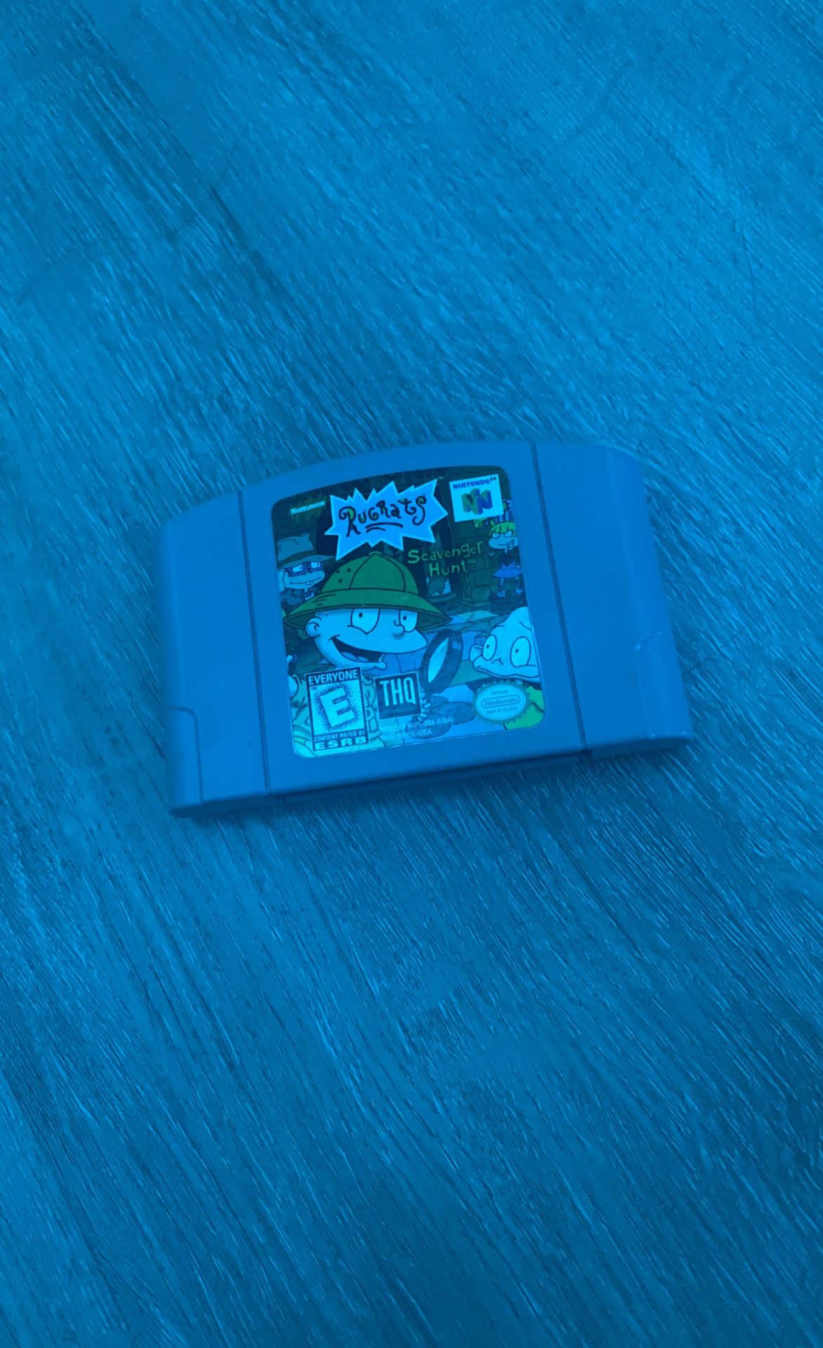 rugrats scavenger hunt just the game