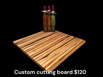 Custom Cutting Board $100 For Oversized Cutting Board