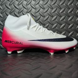 Size 10 & 11.5 Nike Zoom Mercurial Superfly 10 Academy LV8 FG Soccer Cleats 'Fear Nothing Pack' HJ7311-600 
