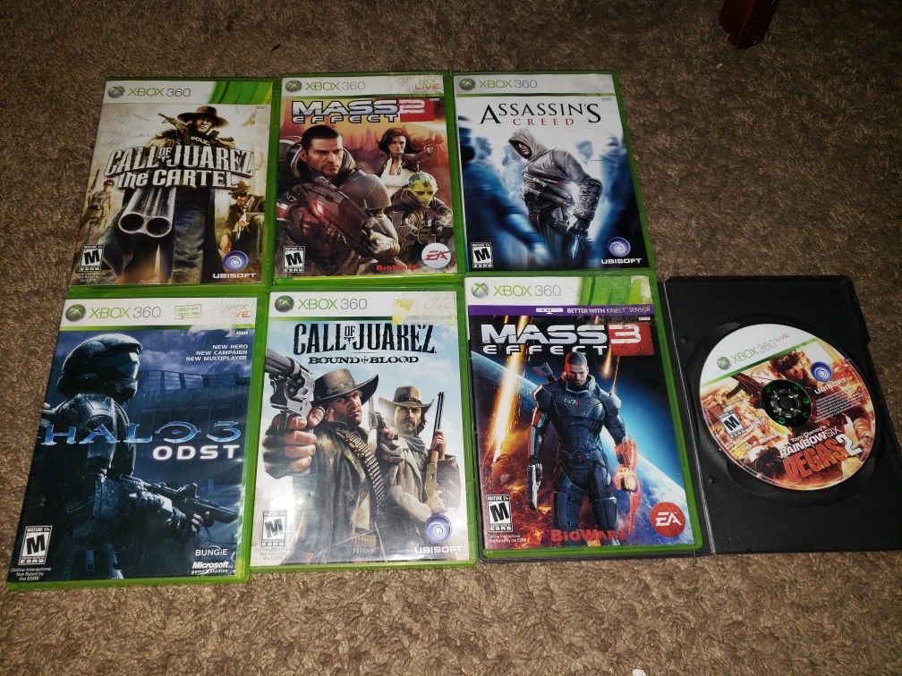 Xbox 360 lot 7 games