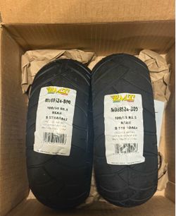 Brand new pair of PMT STRADALE tubeless tires for electric scooter
